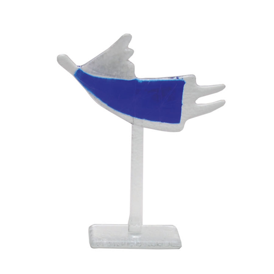 111 Flying angel - Ange volant bleu H.20cm